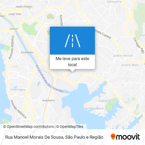 Rua Manoel Morais De Sousa mapa