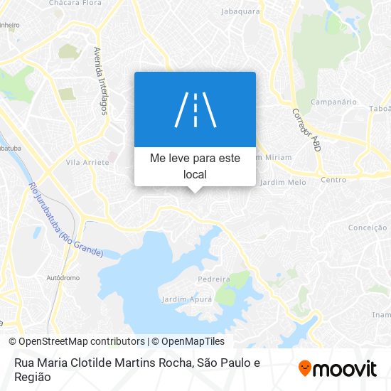 Rua Maria Clotilde Martins Rocha mapa