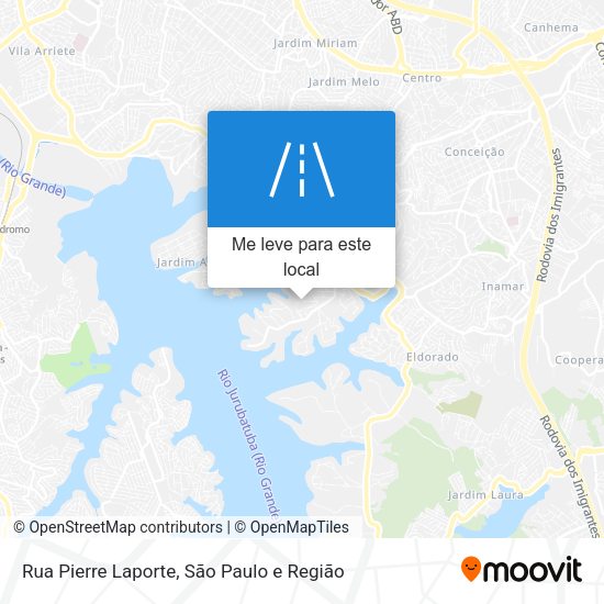 Rua Pierre Laporte mapa