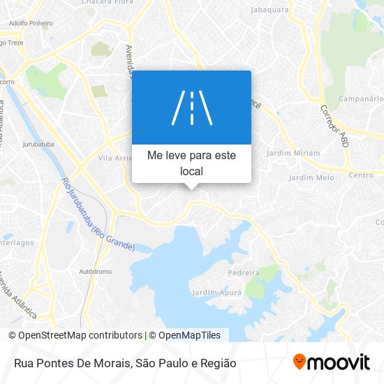 Rua Pontes De Morais mapa