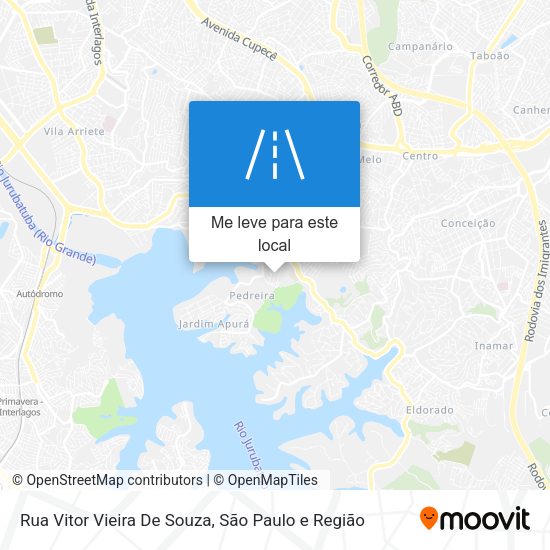 Rua Vitor Vieira De Souza mapa