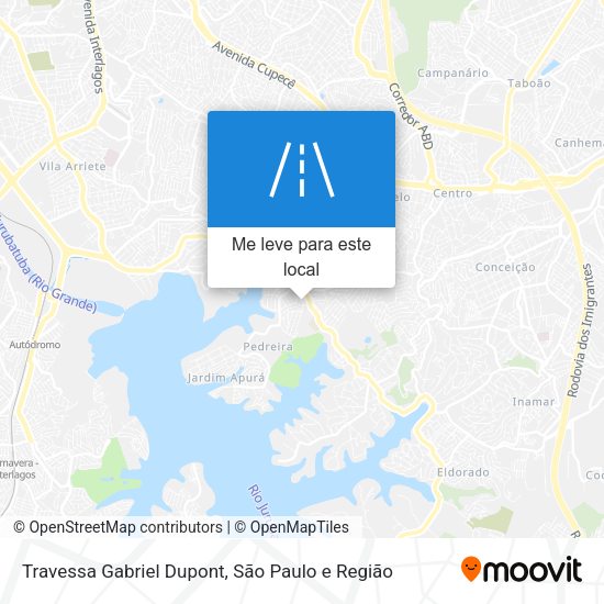 Travessa Gabriel Dupont mapa