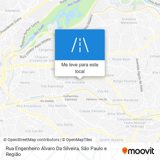 Rua Engenheiro Álvaro Da Silveira mapa