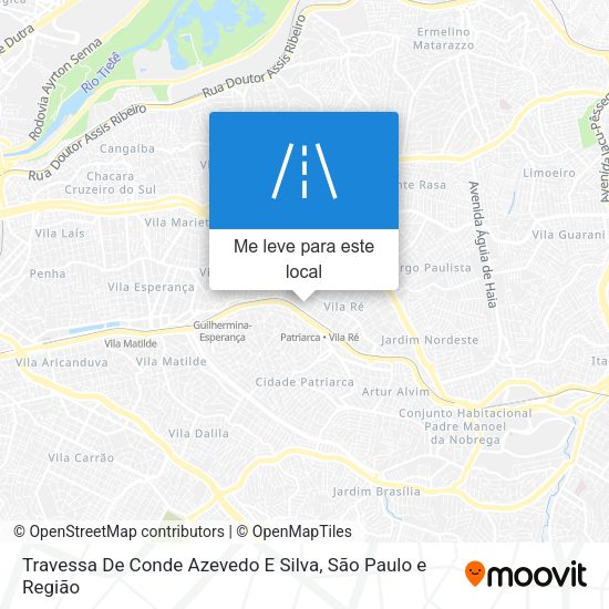 Travessa De Conde Azevedo E Silva mapa