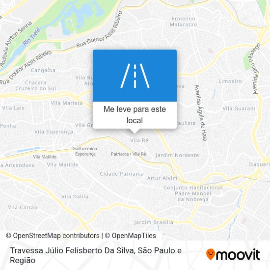 Travessa Júlio Felisberto Da Silva mapa
