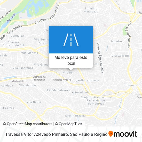 Travessa Vitor Azevedo Pinheiro mapa