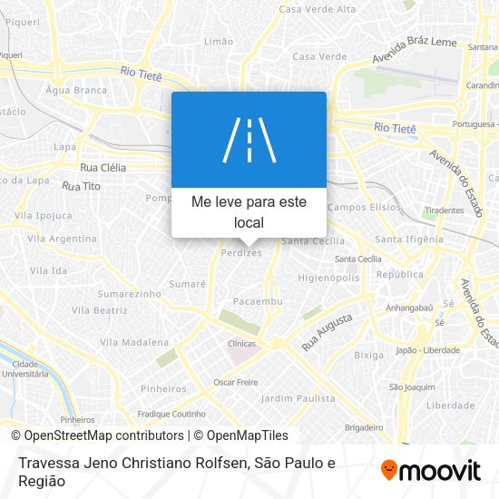 Travessa Jeno Christiano Rolfsen mapa