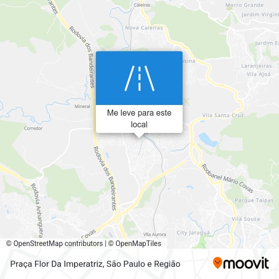 Praça Flor Da Imperatriz mapa