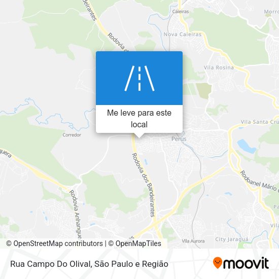 Rua Campo Do Olival mapa