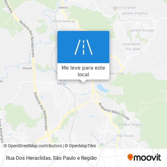 Rua Dos Heraclidas mapa