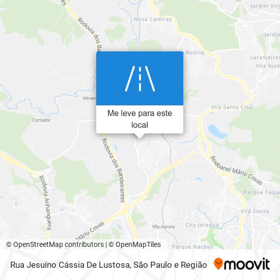 Rua Jesuíno Cássia De Lustosa mapa