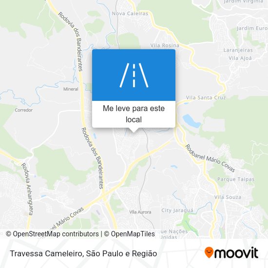 Travessa Cameleiro mapa