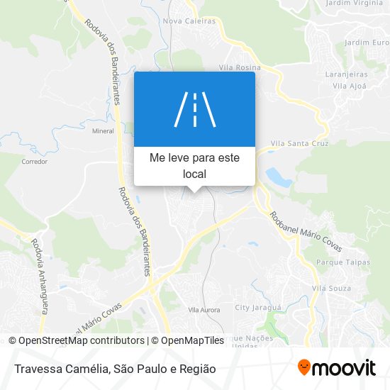 Travessa Camélia mapa