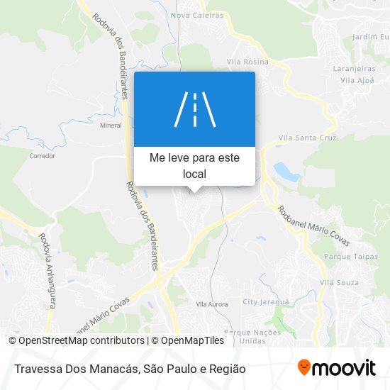 Travessa Dos Manacás mapa