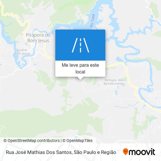 Rua José Mathias Dos Santos mapa