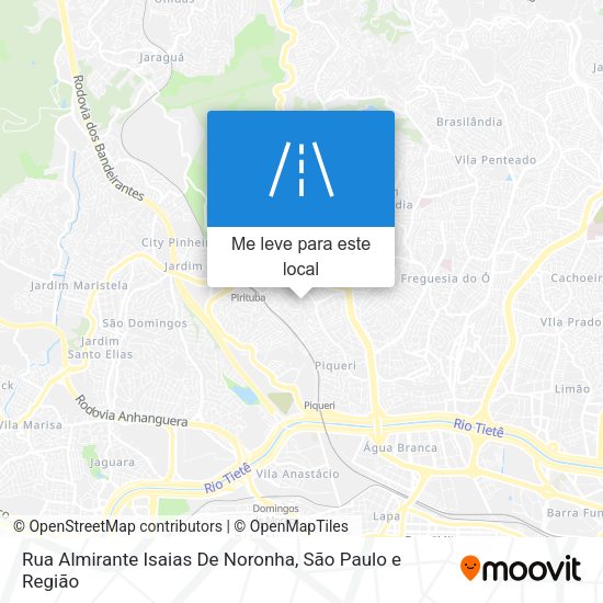 Rua Almirante Isaias De Noronha mapa