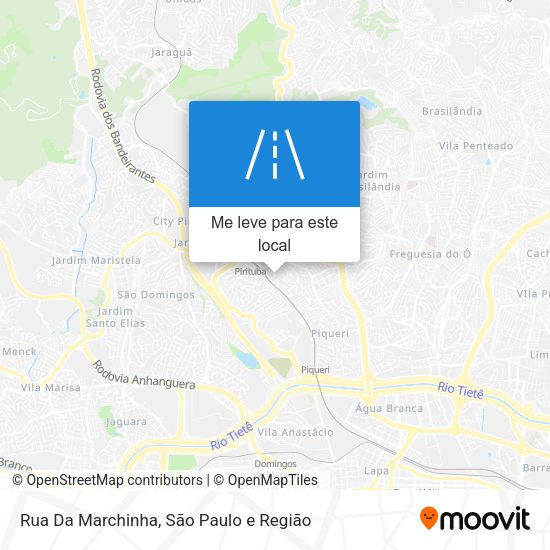 Rua Da Marchinha mapa