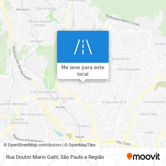 Rua Doutor Mario Gatti mapa