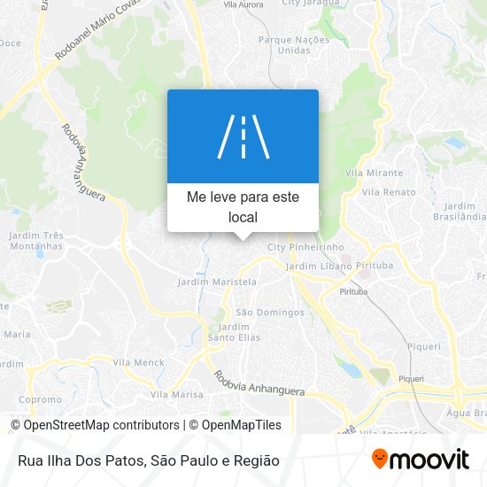 Rua Ilha Dos Patos mapa