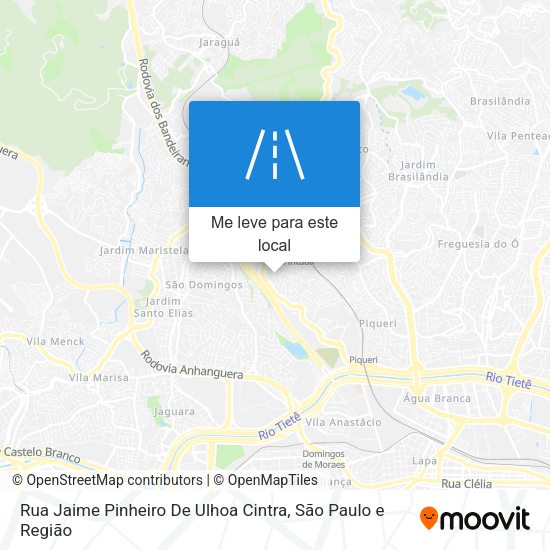 Rua Jaime Pinheiro De Ulhoa Cintra mapa