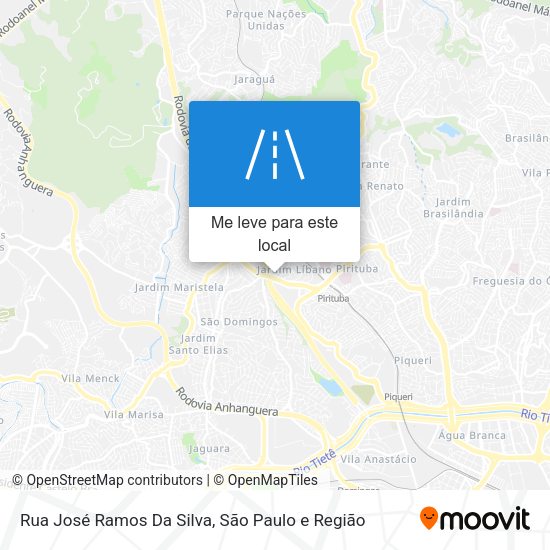 Rua José Ramos Da Silva mapa