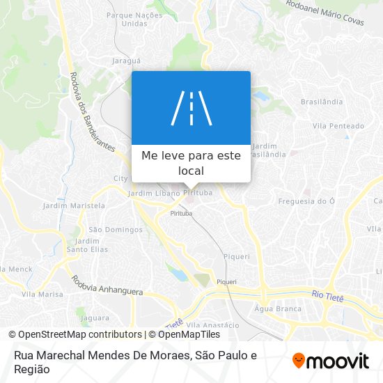 Rua Marechal Mendes De Moraes mapa