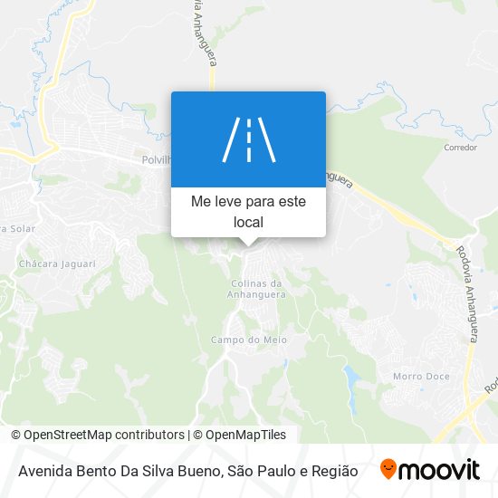 Avenida Bento Da Silva Bueno mapa