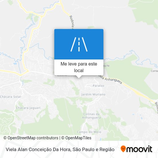 Viela Alan Conceição Da Hora mapa