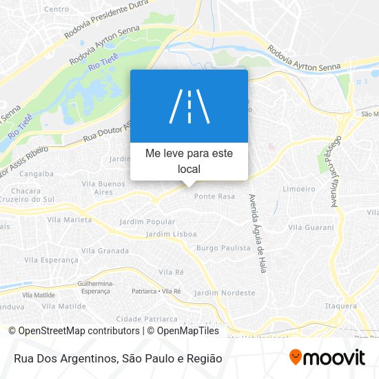 Rua Dos Argentinos mapa