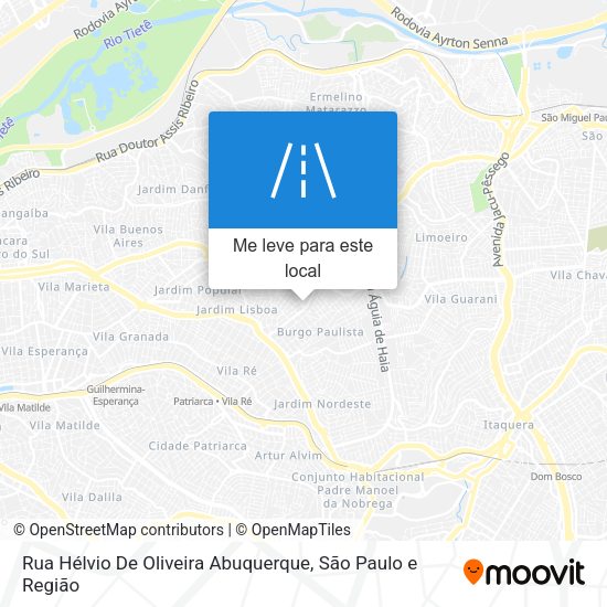 Rua Hélvio De Oliveira Abuquerque mapa