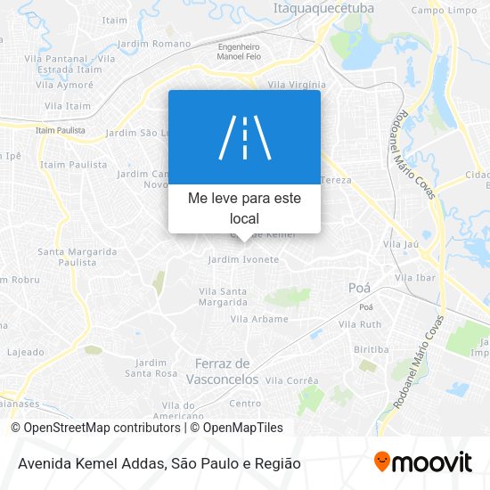 Avenida Kemel Addas mapa