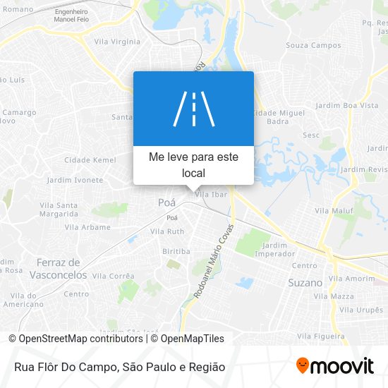 Rua Flôr Do Campo mapa