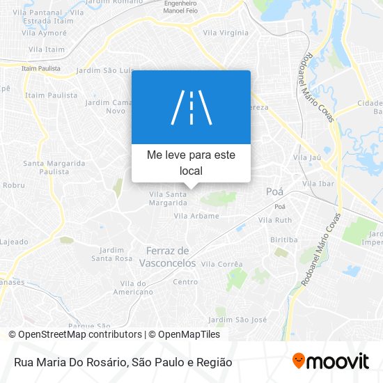 Rua Maria Do Rosário mapa