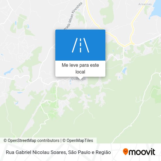Rua Gabriel Nicolau Soares mapa
