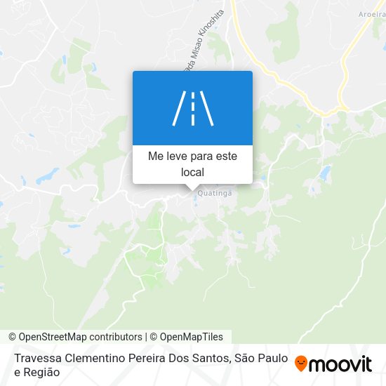 Travessa Clementino Pereira Dos Santos mapa