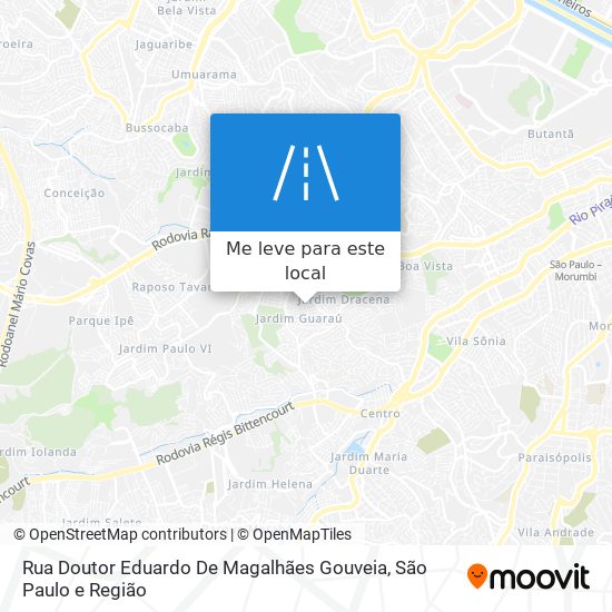 Rua Doutor Eduardo De Magalhães Gouveia mapa