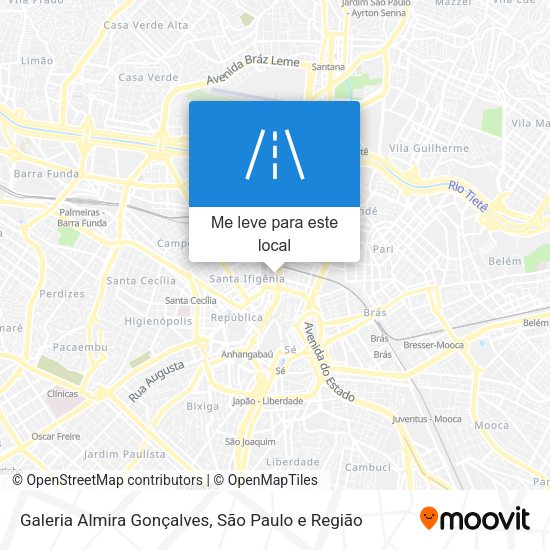 Galeria Almira Gonçalves mapa