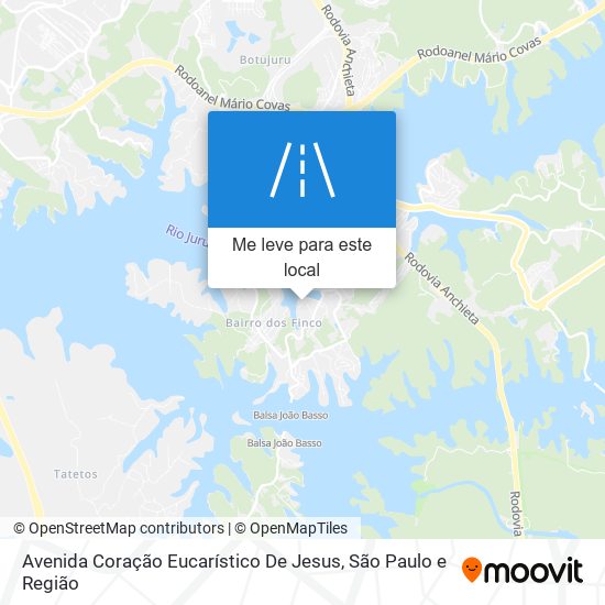 Avenida Coração Eucarístico De Jesus mapa