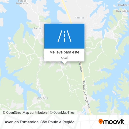 Avenida Esmeralda mapa