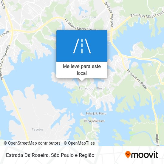 Estrada Da Roseira mapa