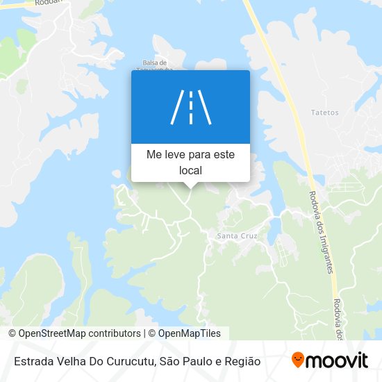 Estrada Velha Do Curucutu mapa