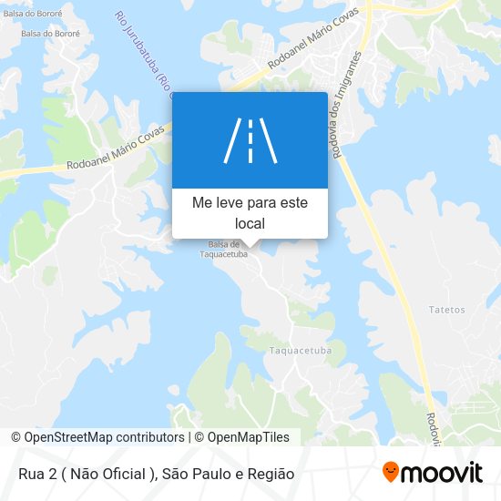 Rua 2 ( Não Oficial ) mapa