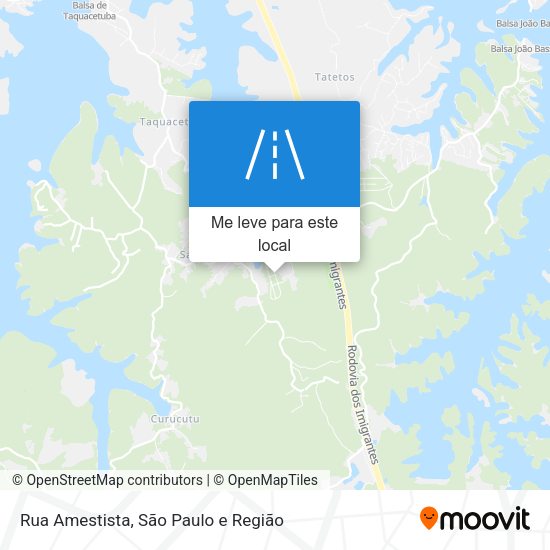 Rua Amestista mapa