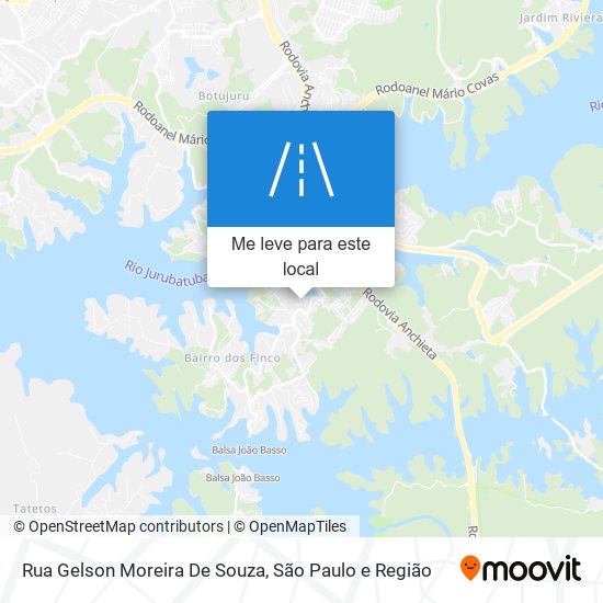 Rua Gelson Moreira De Souza mapa