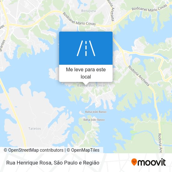 Rua Henrique Rosa mapa