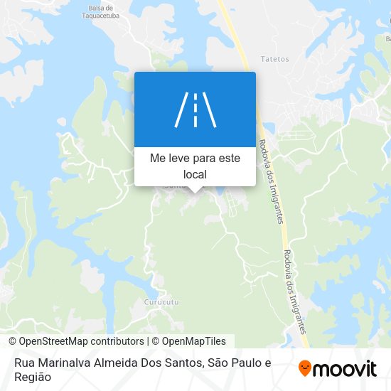 Rua Marinalva Almeida Dos Santos mapa