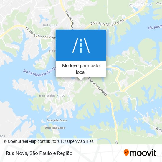 Rua Nova mapa