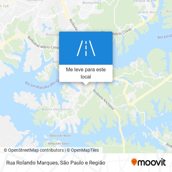 Rua Rolando Marques mapa