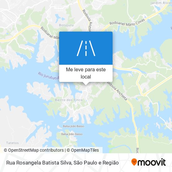 Rua Rosangela Batista Silva mapa