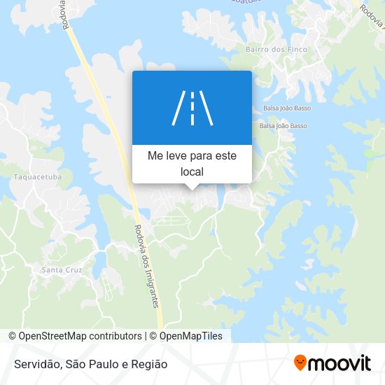 Servidão mapa